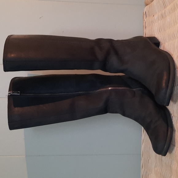 Women's Timberland H20 proof Earthkeeper Tall Black Lined Winter Riding Boots - Picture 2 of 9